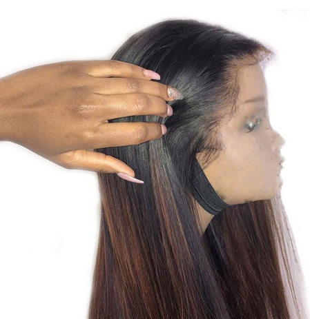 Lace Frontal Wig 13x4 Ombre Miel Blonde - OSEZ LA WIG