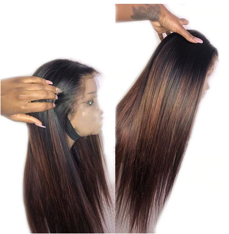 Lace Frontal Wig 13x4 Ombre Miel Blonde - OSEZ LA WIG