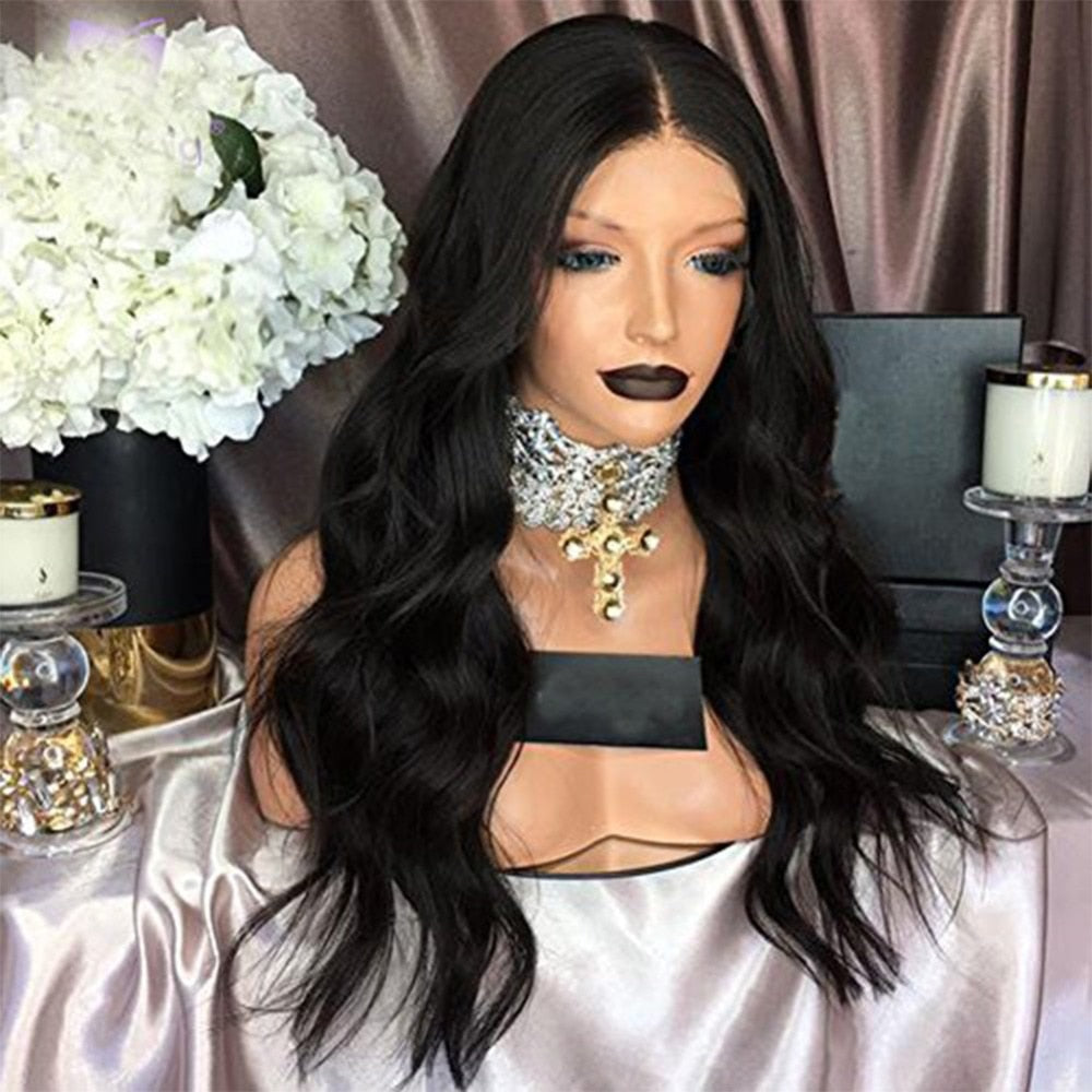 360 Lace front wig sans colle customisée avec baby hair - OSEZ LA WIG