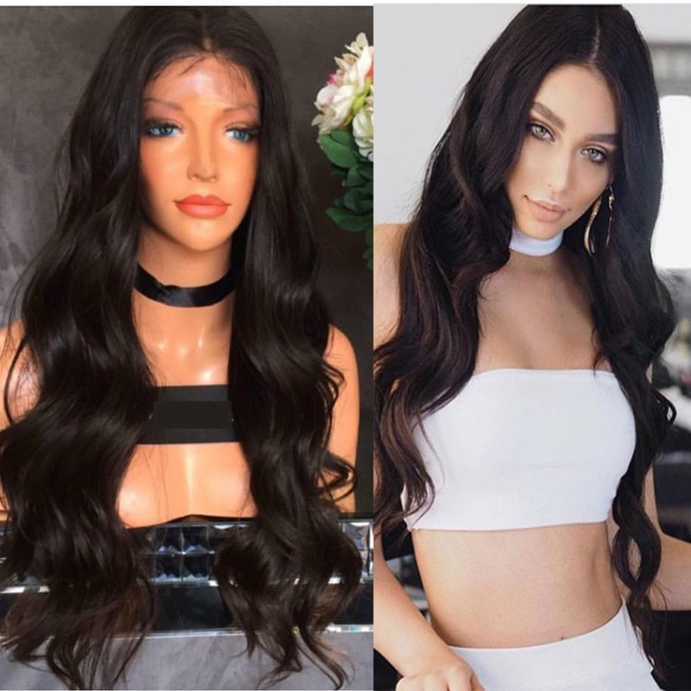 360 Lace front wig sans colle customisée avec baby hair - OSEZ LA WIG