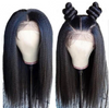 Lace Front Wig Kinky Straight avec Baby Hair customisée - OSEZ LA WIG