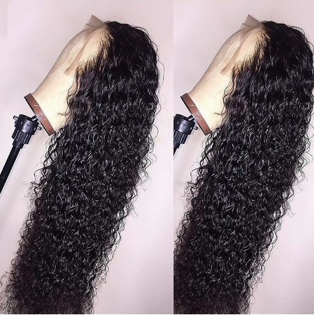 Lace Frontal Wig Sans Colle bouclée - OSEZ LA WIG