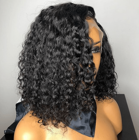Short Lace Frontal Wig 13x6 Pre-Plucked With Baby Hair Curly - OSEZ LA WIG