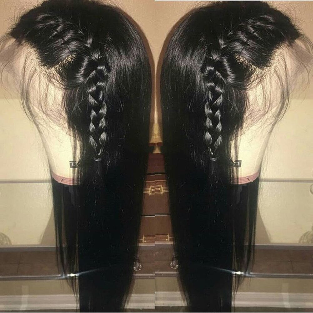 360 Lace Frontal Free Part Pre pincée Baby Hair sans colle - OSEZ LA WIG