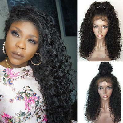 360 Lace Wig Human Hair Wig sans colle avec Baby Hair customisée - OSEZ LA WIG