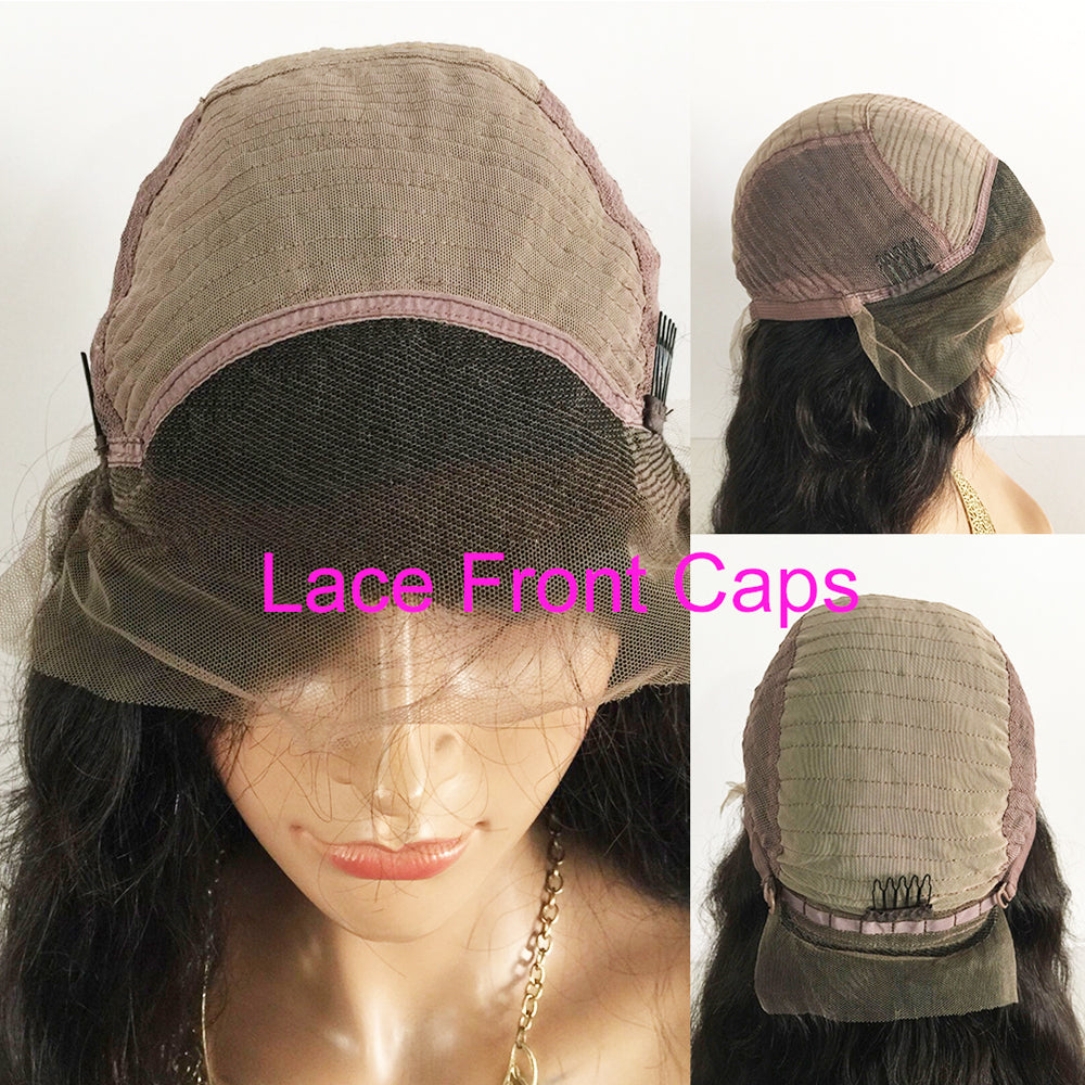 Long et lisse Lace Front Wig avec baby hair pré pincée - OSEZ LA WIG