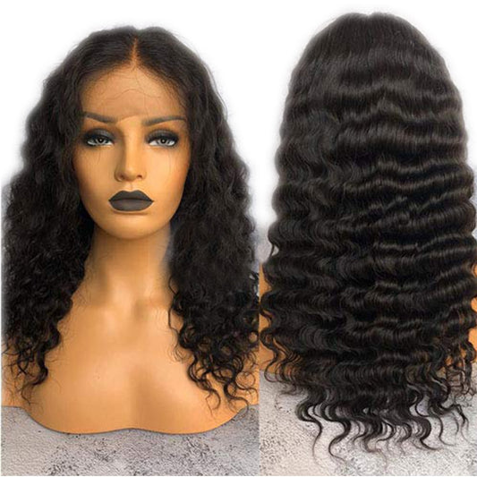 Lace Front Human Hair Wig avec baby hair pré pincée - OSEZ LA WIG
