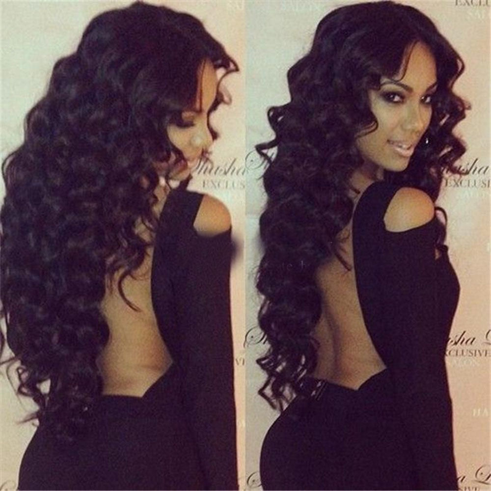 Lace Frontal Wig Silk 4x4 Deep Wave avec Baby Hair Pre pincé - OSEZ LA WIG