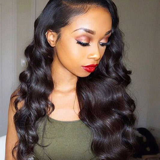 Lace Frontal Wig 13x6 Cheveux brésiliens customizée (pré pincée) - OSEZ LA WIG