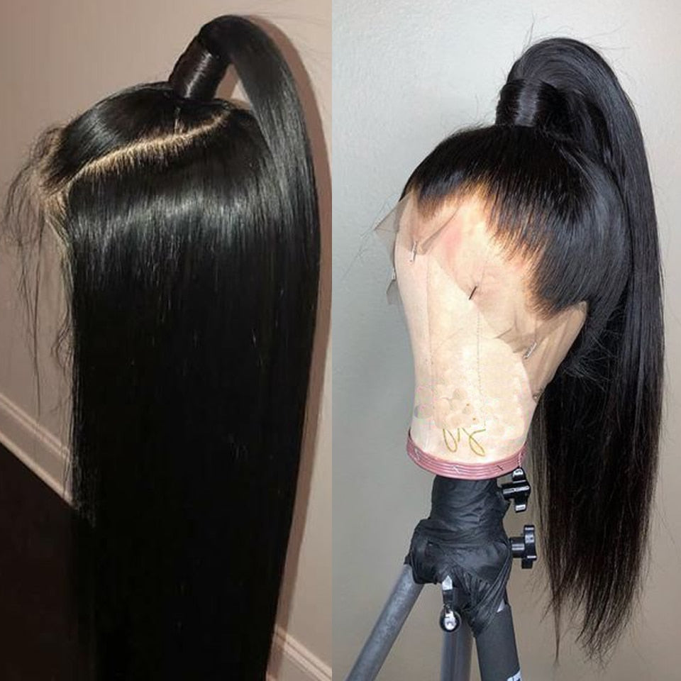 360 Lace Frontal Wig Customizé avec doux Baby Hair - OSEZ LA WIG