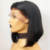 Lace Front Wig 4x4 Yaki lisse vrai faux cuir chevelu Baby Hair customizé - OSEZ LA WIG