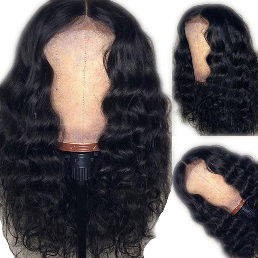 Full Lace Wig pré customisée avec Baby Hair Natural Hairline sans colle - OSEZ LA WIG