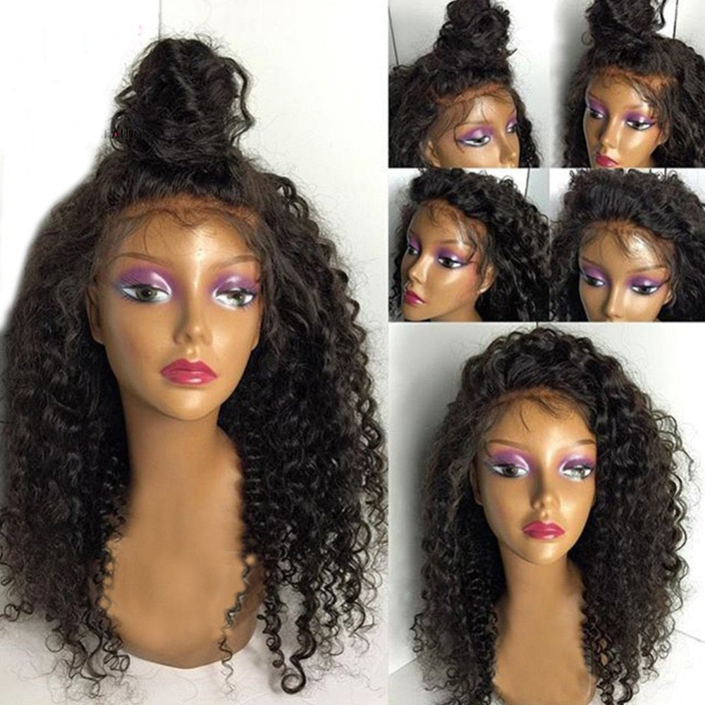 Lace Front Human Hair  sans colle pré pincée - OSEZ LA WIG