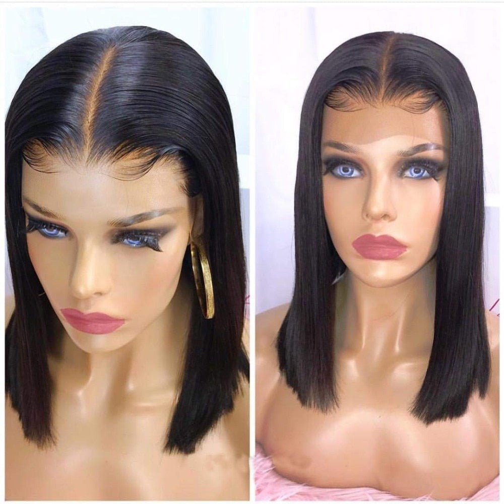 13x6 Deep Bob Lace Front pré pincée raie profonde - OSEZ LA WIG