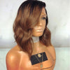 Lace Frontal Wig sans colle Customisée Ombre Color Natural Hairline - OSEZ LA WIG